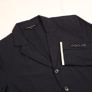 CHARLES ANCONA Men's Size 44 Navy‎ Equestrian Hunter/Jumper Classic Show Coat